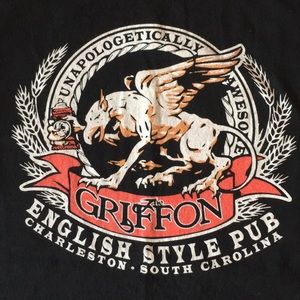 The Griffon Pub Charleston, SC Dive Bar T-shirt